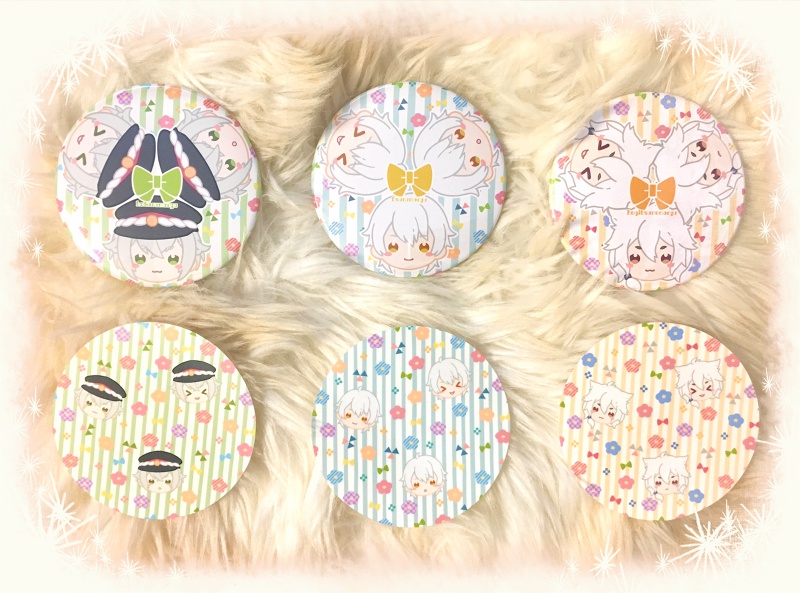 ちみころ◌びっぐ缶バッジ&ステッカー