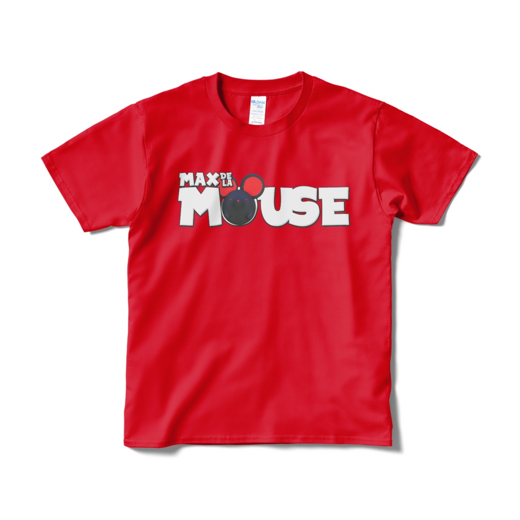 MaxDLM Main Logo Red Tee