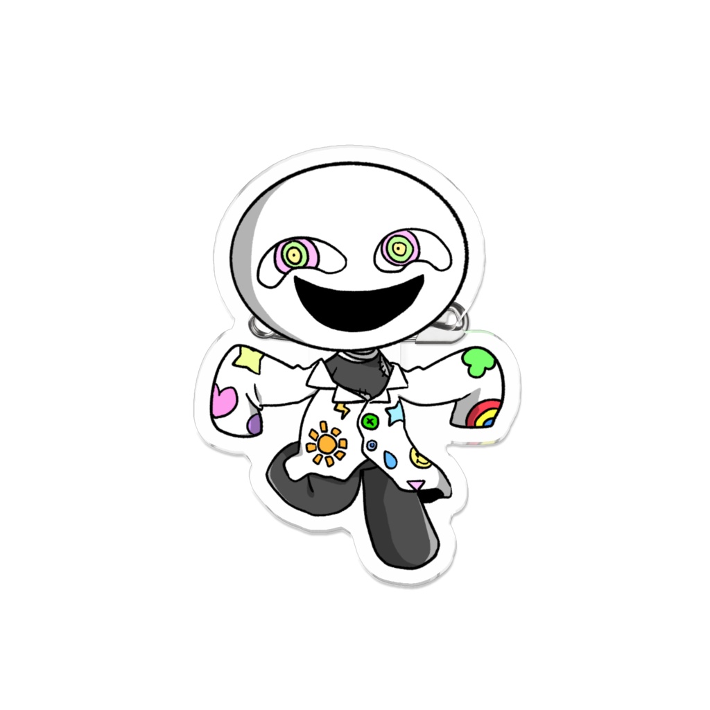 エブリオスのアクリルバッチ