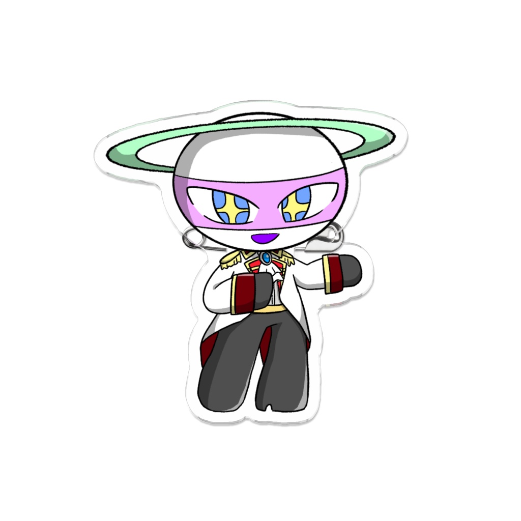 エデル・シュトラールのアクリルバッチ