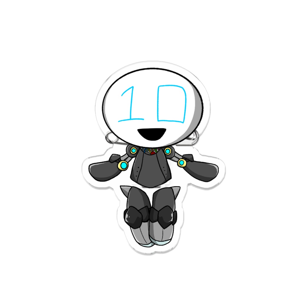 ナツメのアクリルバッチ