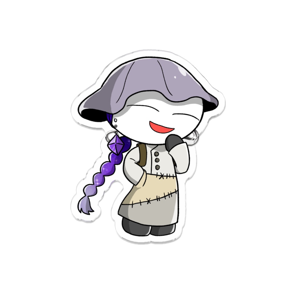 クリコスのアクリルバッチ