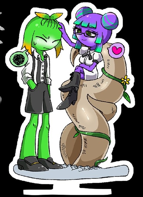 パームとベノムのアクリルスタンド