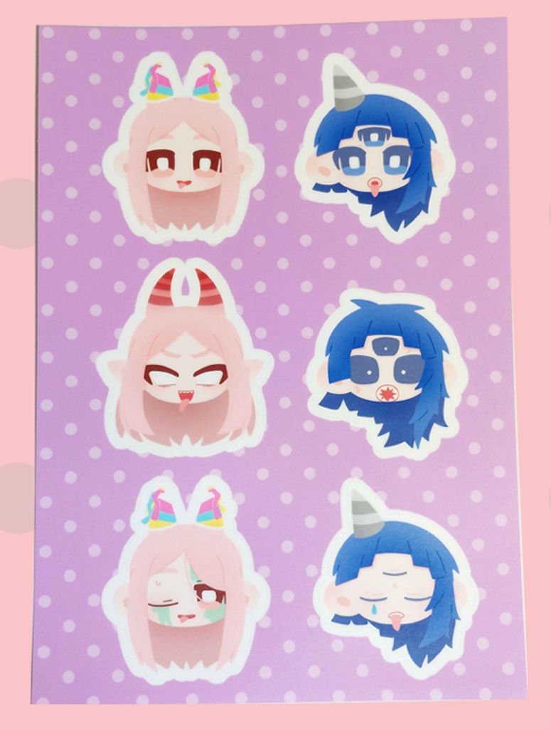 ハーフカットシール