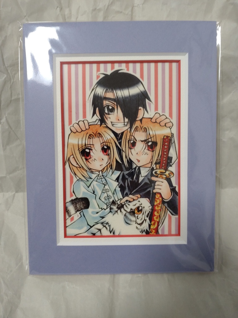 聖3兄妹複製原画(フレームつき)