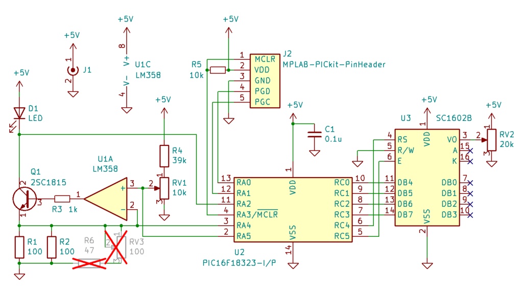 LEDテスター(プリント基板、組み立てキット)