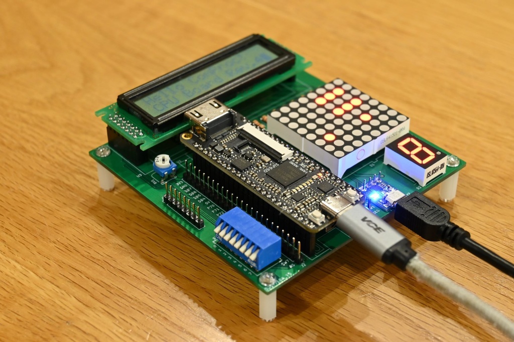 FPGAベース基板 ComProc CPU Board Rev.4 組み立てキット