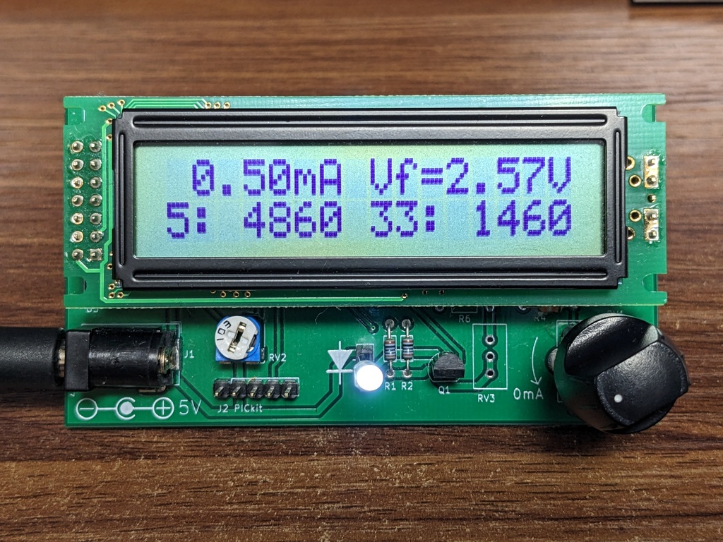 LEDテスター組み立てキット（電源アダプタ有り）