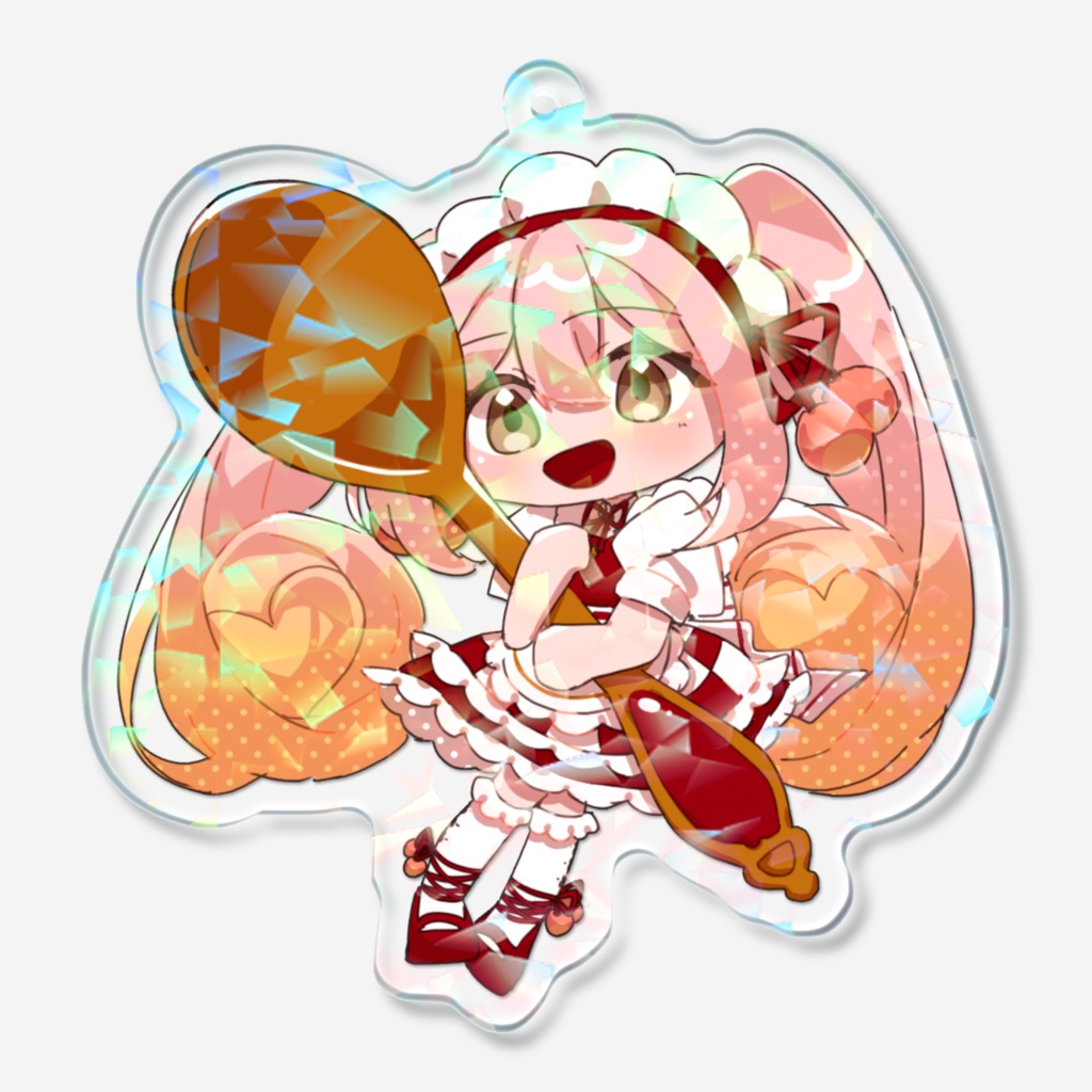 【UTA声喫茶+】薙桃愛ホログラムアクリルキーホルダー