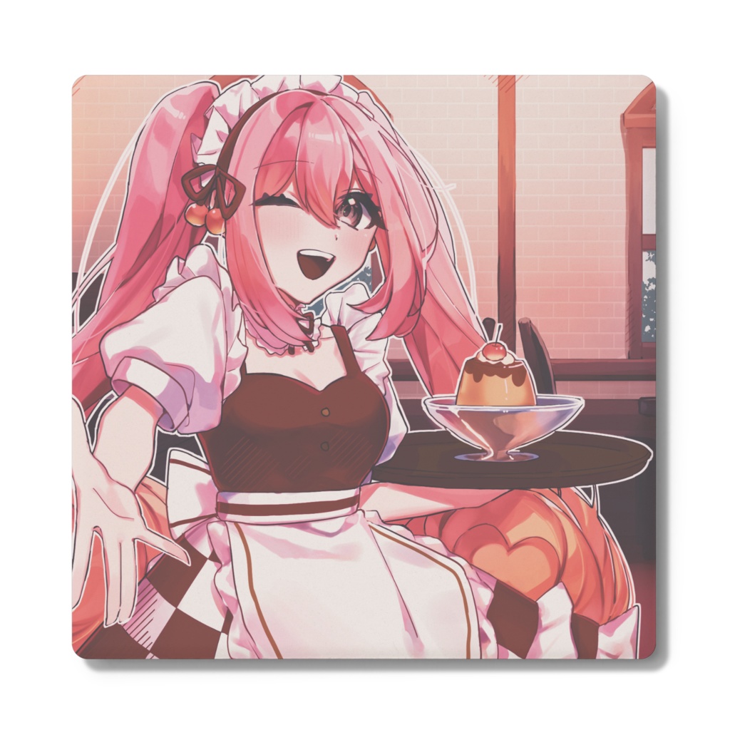 【UTA声喫茶+】薙桃愛白雲石コースター