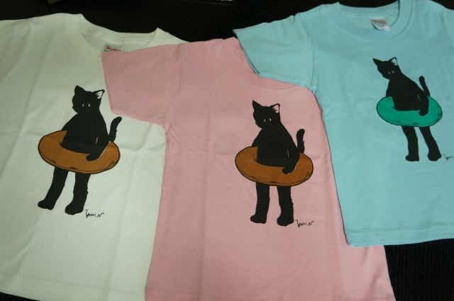 キッズTシャツ110size オリジナル猫キャラクター