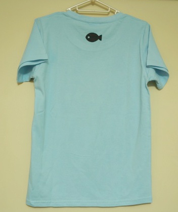 女性用TシャツMsize およぐねこ