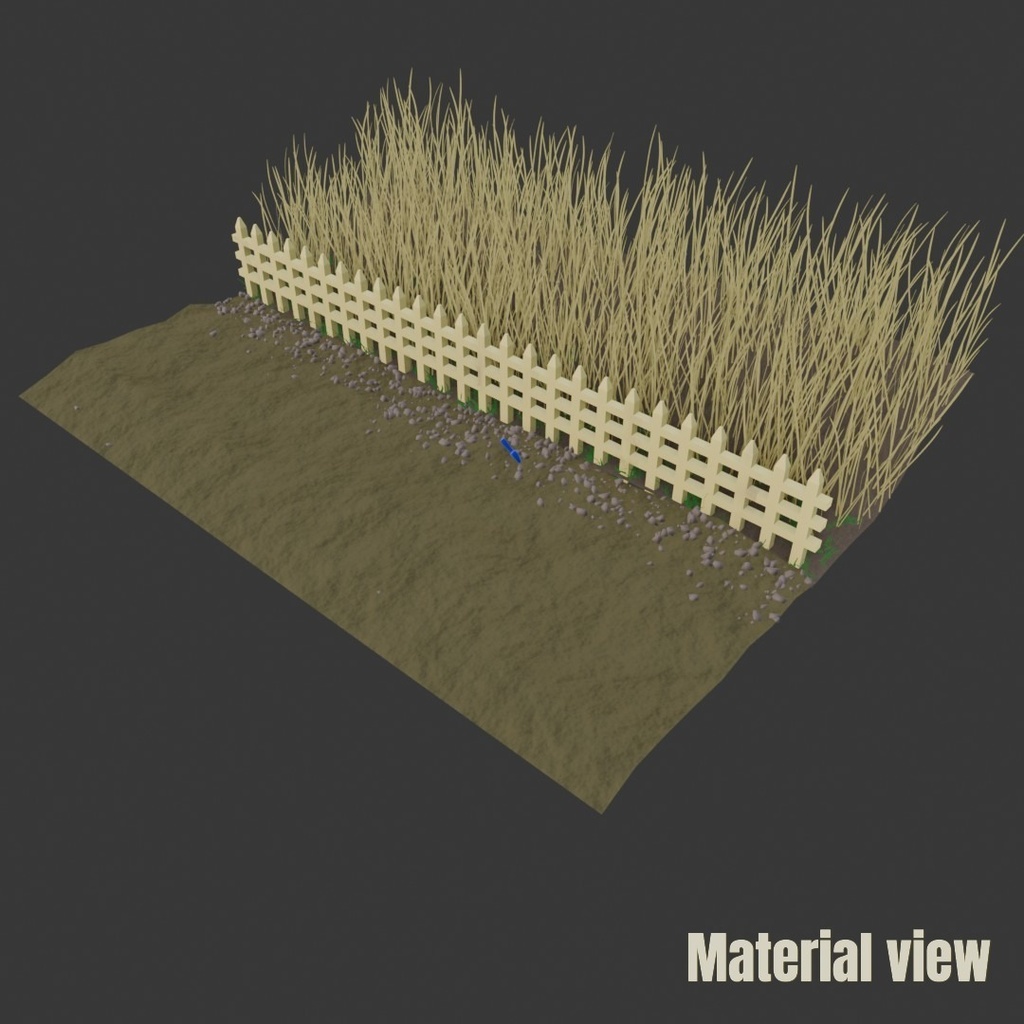 【無料】GRASS_AND_FENCES