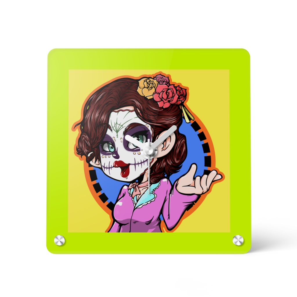 アクリル時計