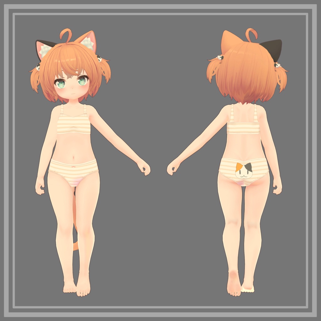【オリジナル3Dモデル】 はるき