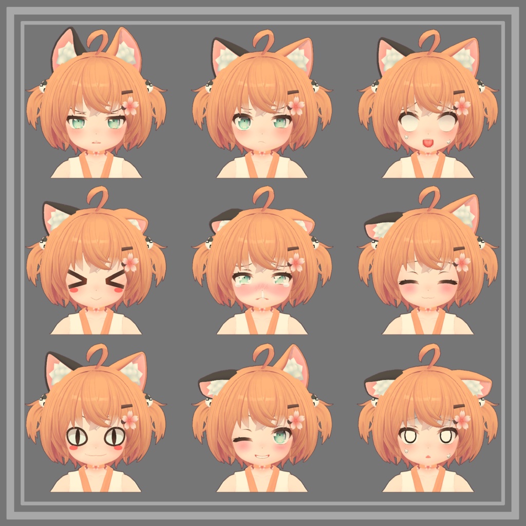 【オリジナル3Dモデル】 はるき