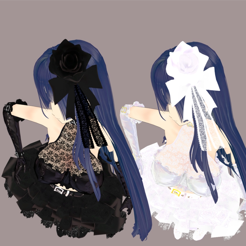 【アイリベルダ対応】ロックアイドルステージ衣装