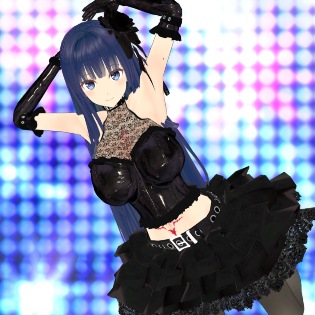 【アイリベルダ対応】ロックアイドルステージ衣装