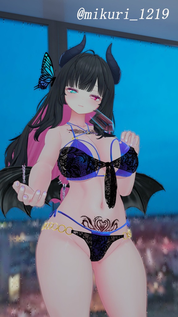 🎁〖Black Friday SALE!〗レイヤードビキニセット【複数アバター対応】レイヤードビキニセット