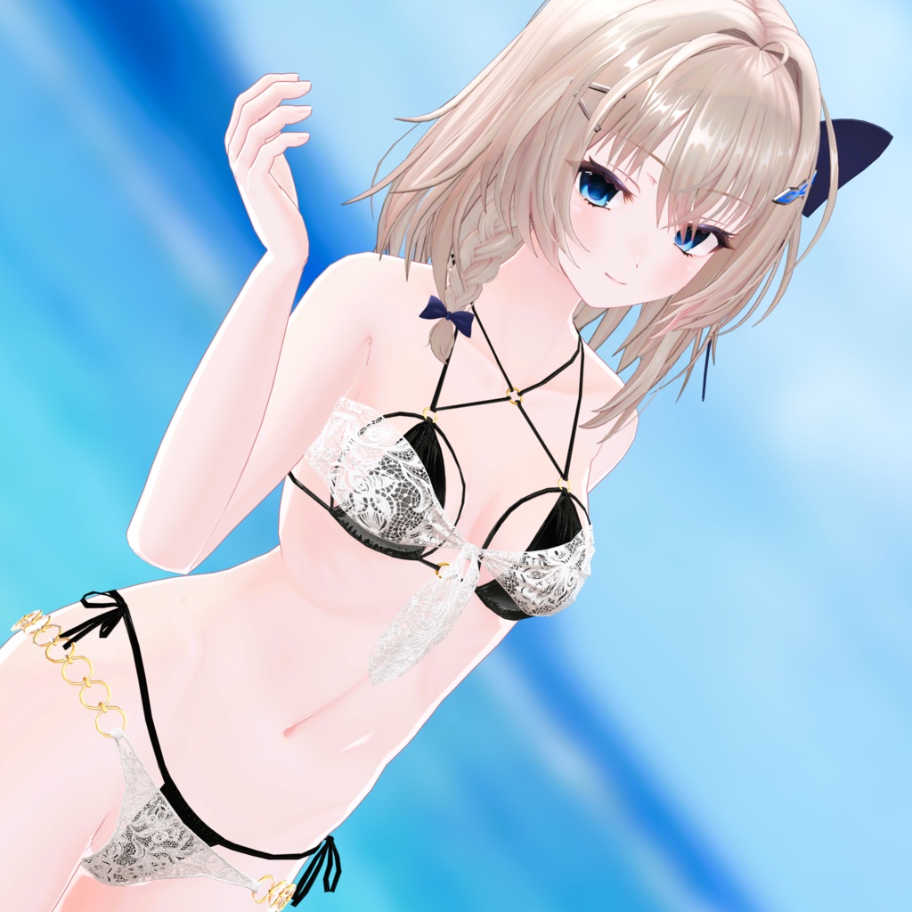 🎁〖Black Friday SALE!〗レイヤードビキニセット【複数アバター対応】レイヤードビキニセット