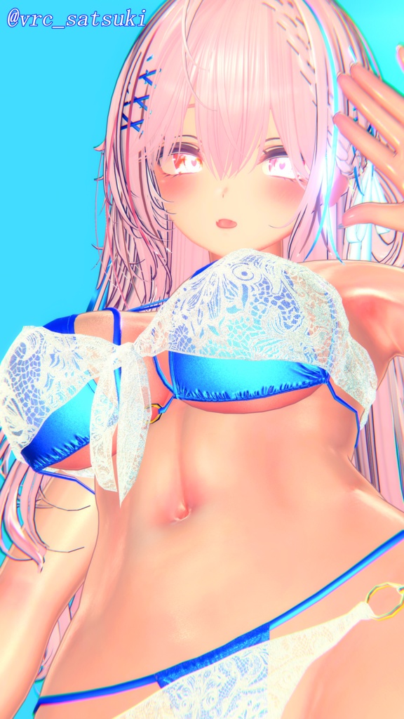 🎁〖Black Friday SALE!〗レイヤードビキニセット【複数アバター対応】レイヤードビキニセット