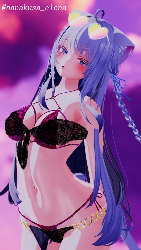 🎁〖Black Friday SALE!〗レイヤードビキニセット【複数アバター対応】レイヤードビキニセット