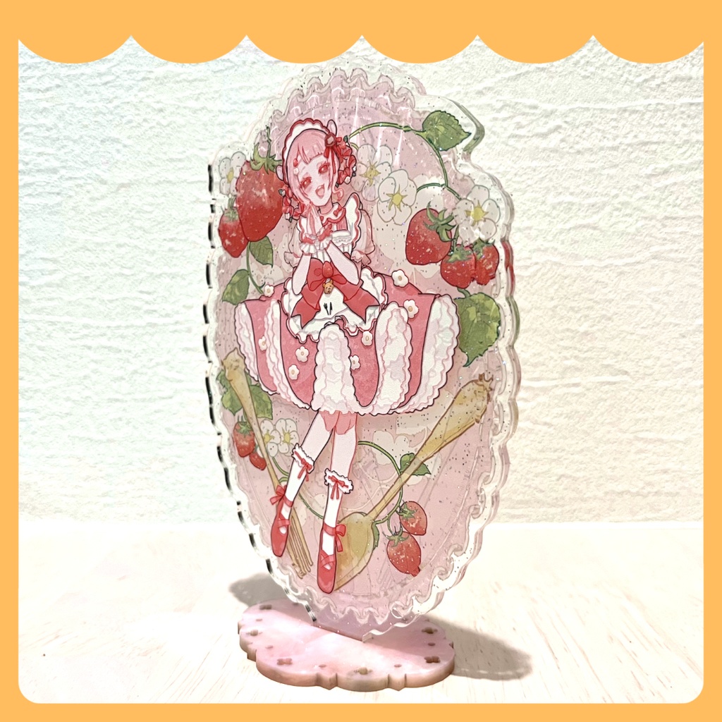 高級感のある煌めきと奥行きを…みらくるごーじゃすアクリルスタンド