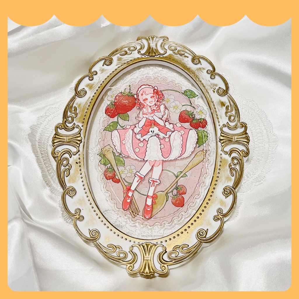 高級感のある煌めきと奥行きを…みらくるごーじゃすアクリルスタンド