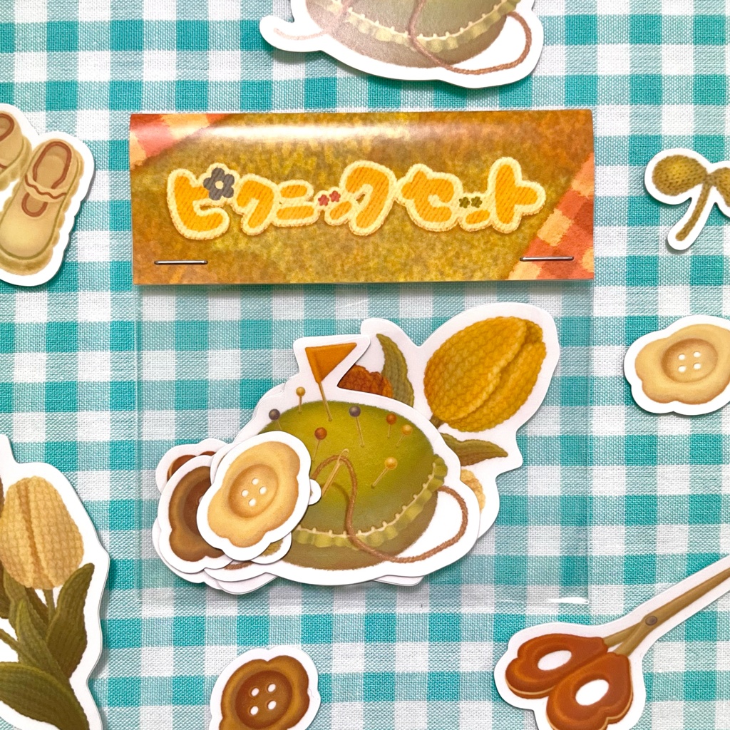 ステッカー🌷ピクニックセット