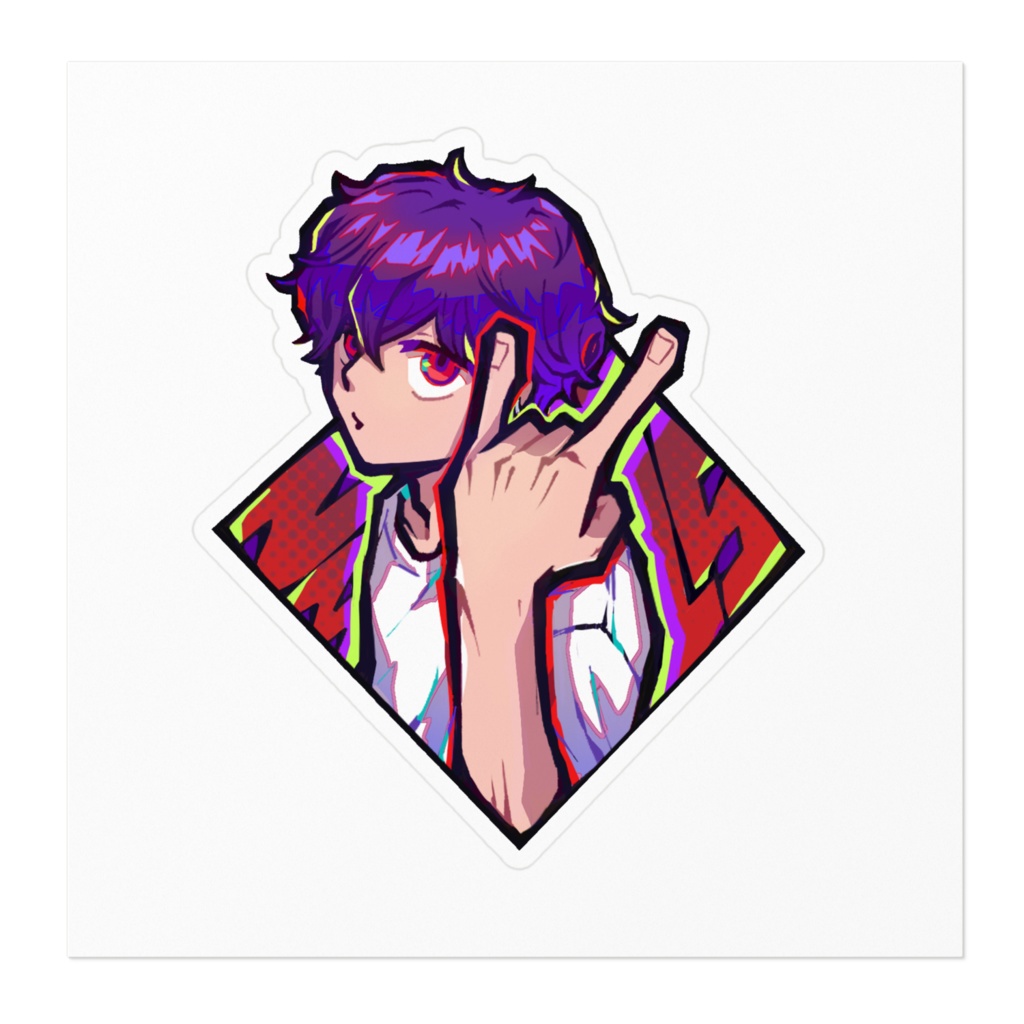 NMLSメロイックサインステッカー