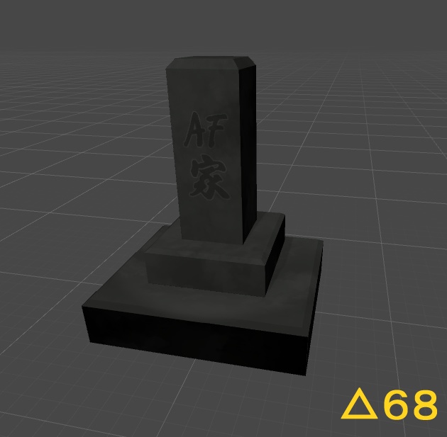 【VRchat想定】Quest対応AFKアバター