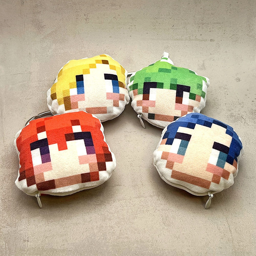 【ドトコイ】クッション型キーホルダー