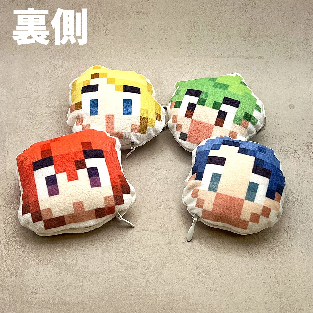 【ドトコイ】クッション型キーホルダー