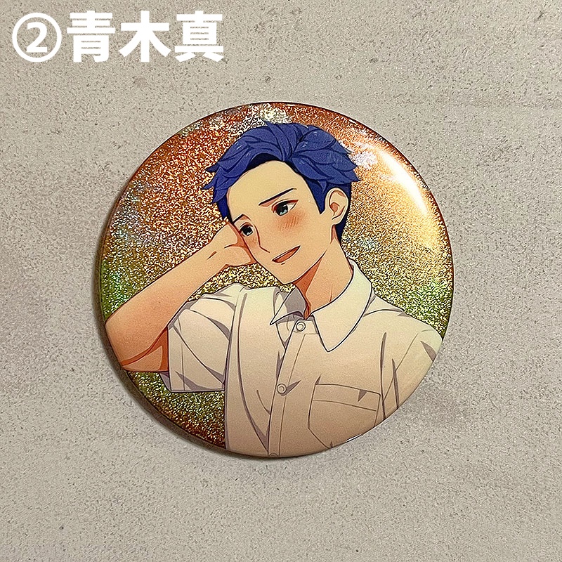 【ドトコイ】キラキラ缶バッジ