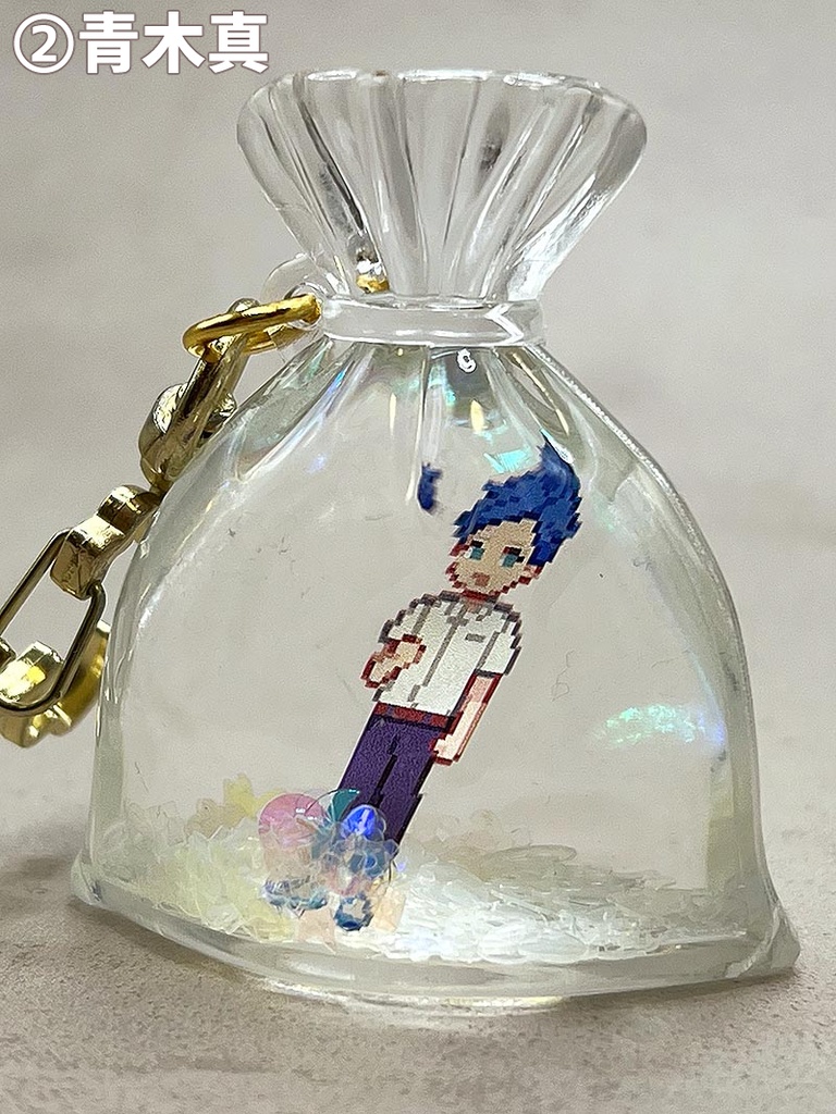 【ドトコイ】金魚袋のキーホルダー