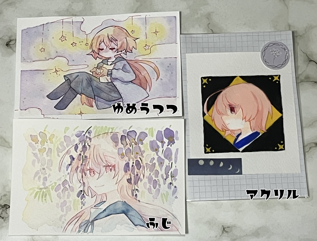 【原画】占い師ちゃん3種