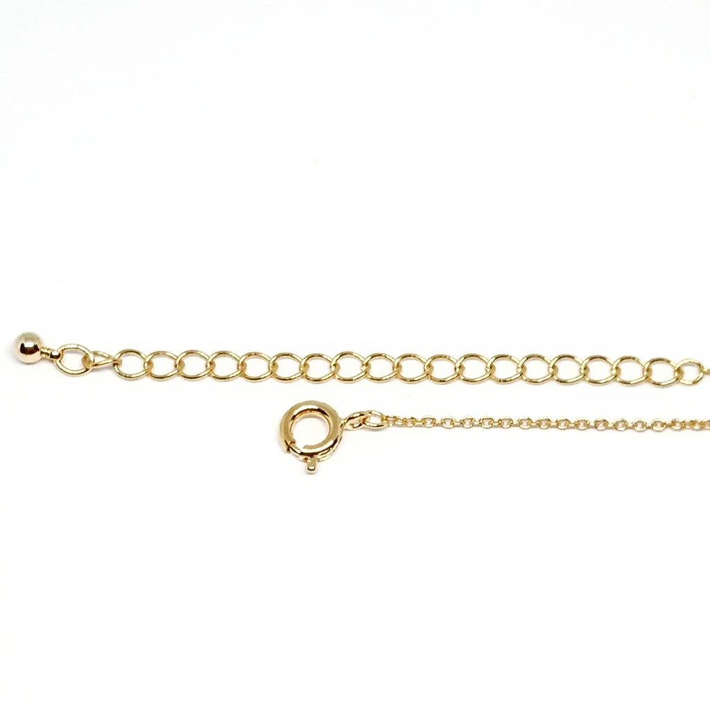 一粒 ネックレス ハーキマーダイヤモンド