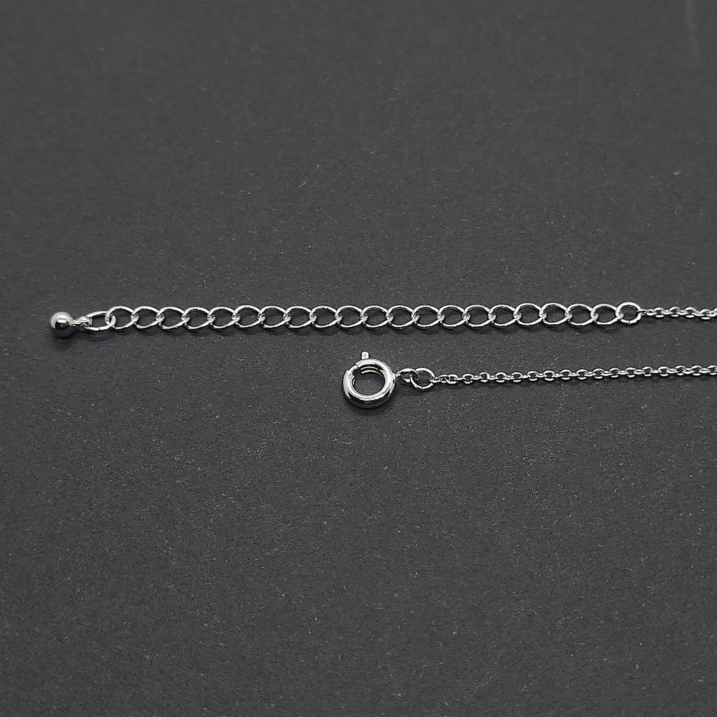 一粒ネックレス ハーキマーダイヤモンド