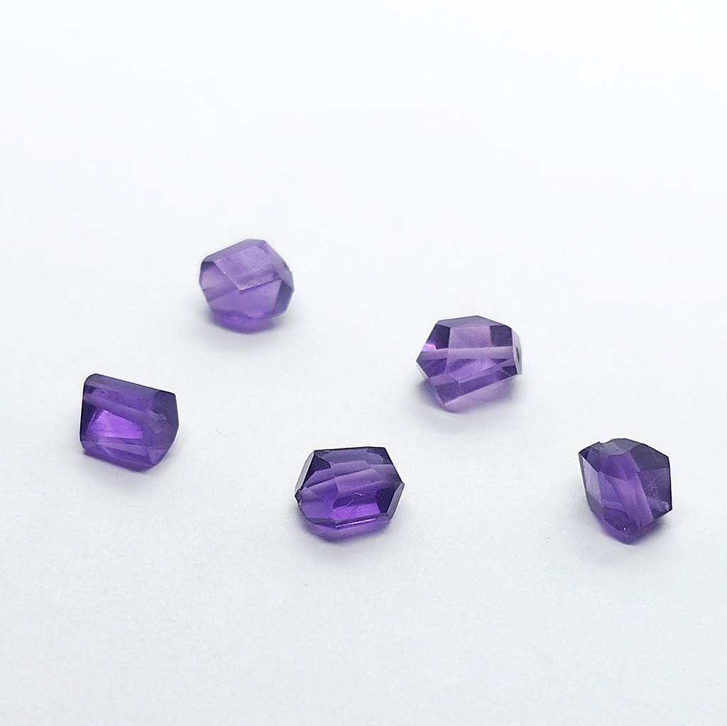 2way イヤーカフ アメジスト 葡萄色の雫