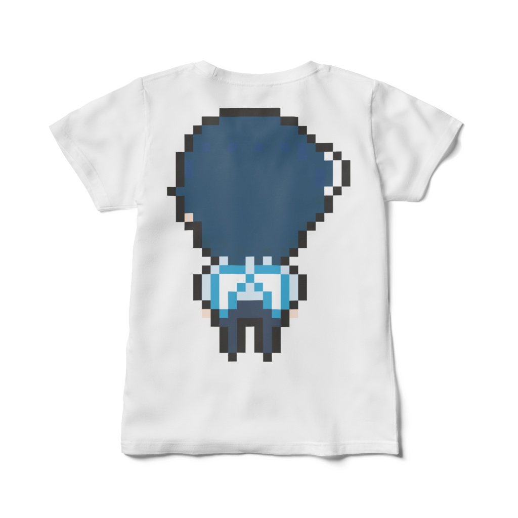 レディース用ドット絵のいちる(ドちる) 両面印刷ver.