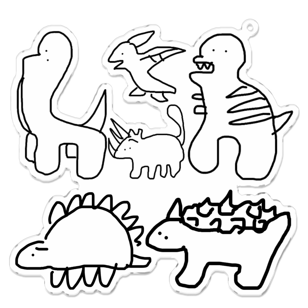 「多分恐竜軍団」