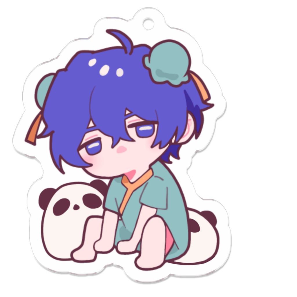 アクリルキーホルダー 50×50mm