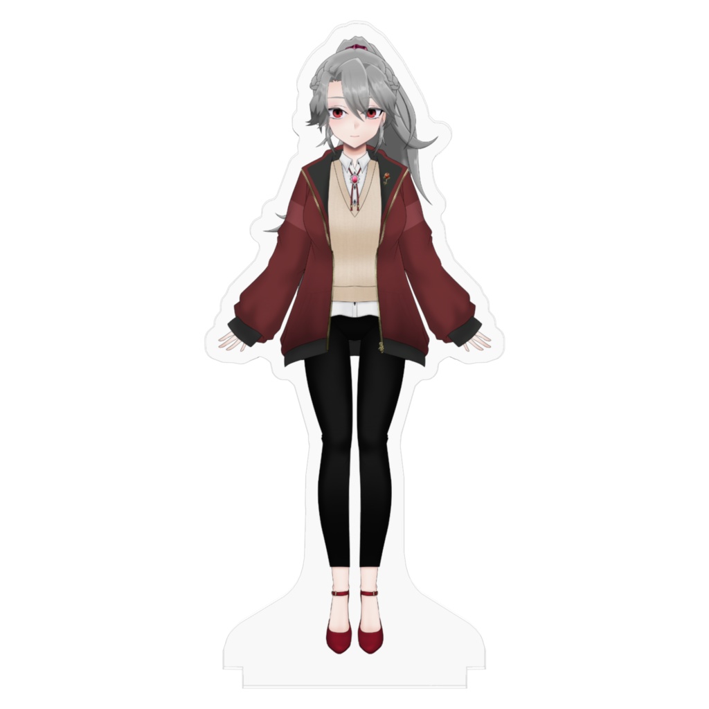 【現代風、パーカー有ver】女王ローザ アクリルスタンド