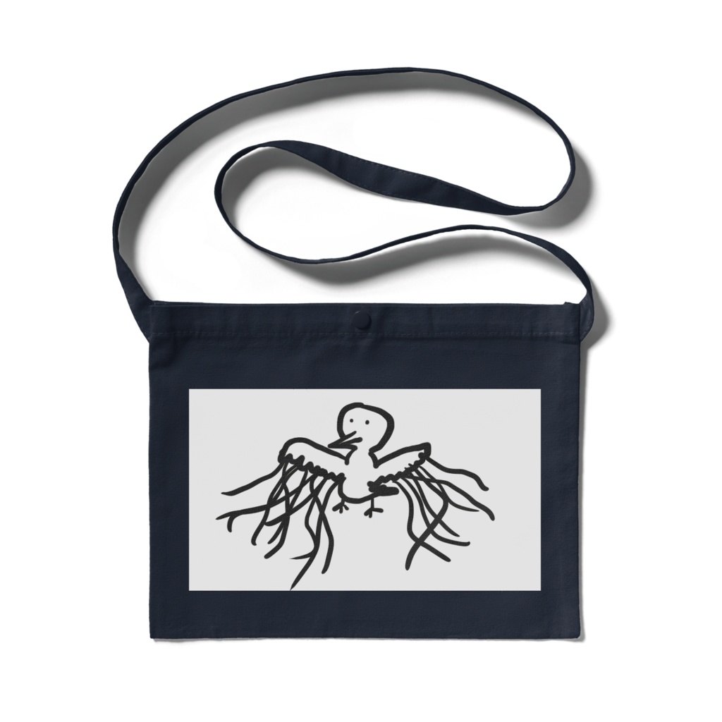 【オリジナル】ヒモアヤツリドリ サコッシュ