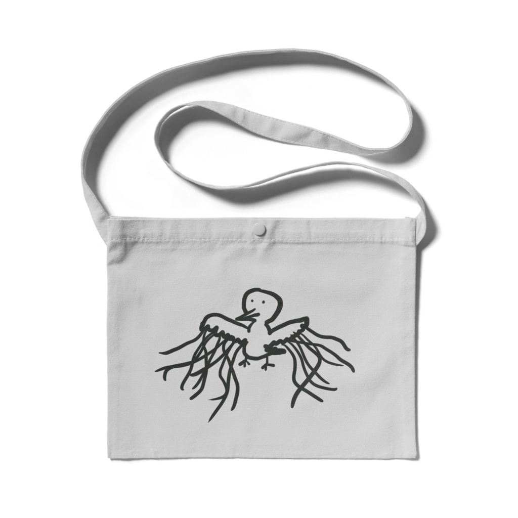 【オリジナル】ヒモアヤツリドリ サコッシュ