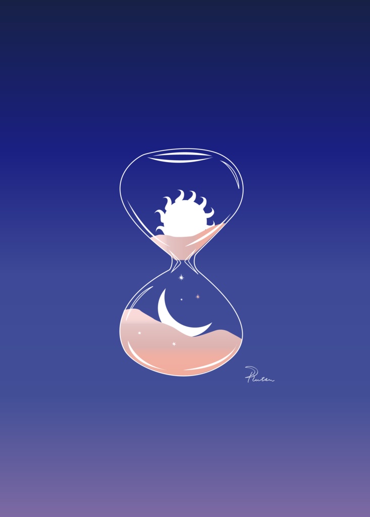 宇宙の砂時計<Space Hourglass>/アートリングノート