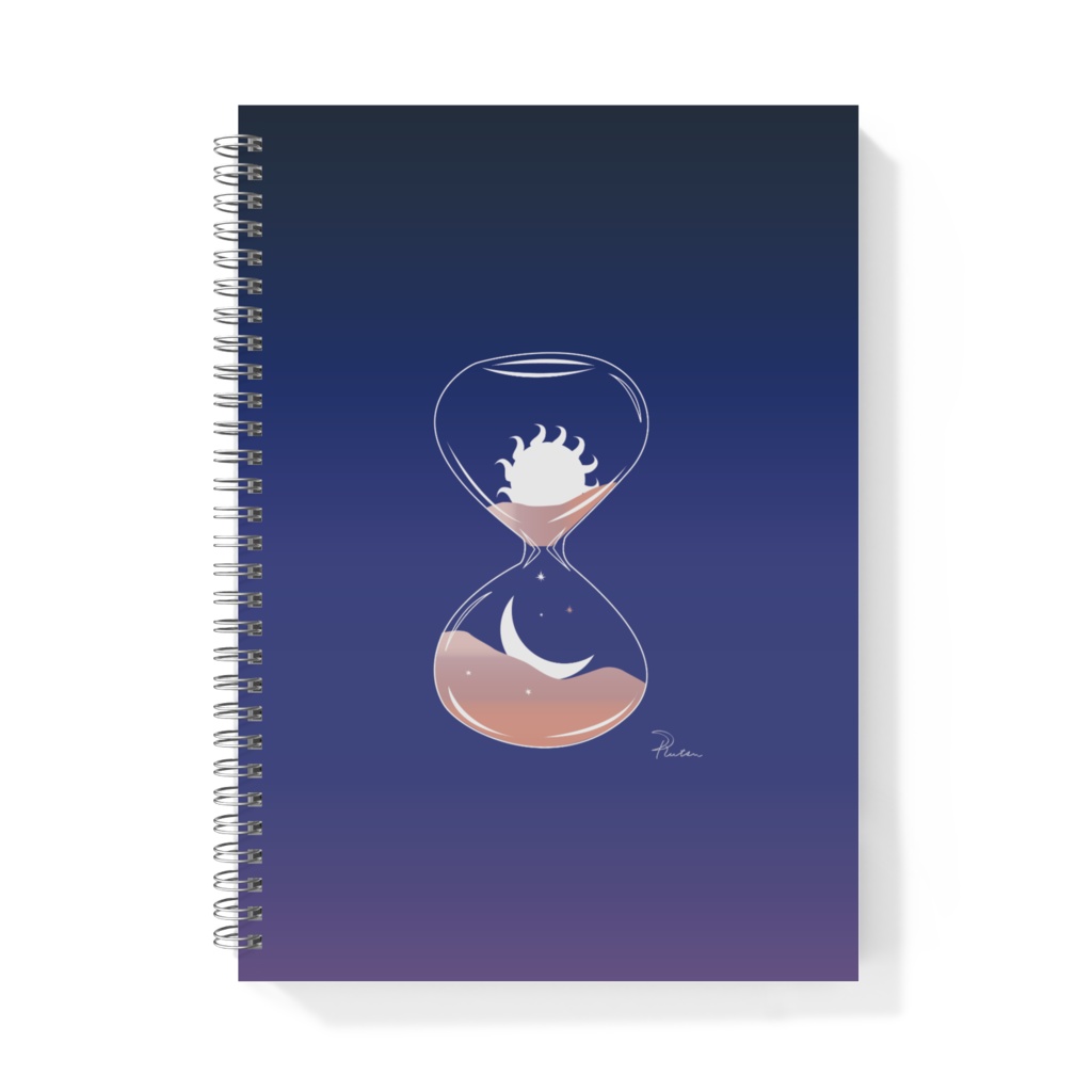 宇宙の砂時計＜Space Hourglass＞／アートリングノート