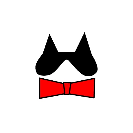 秘密結社ハチワレ団<ロゴマーク①>/アートピン