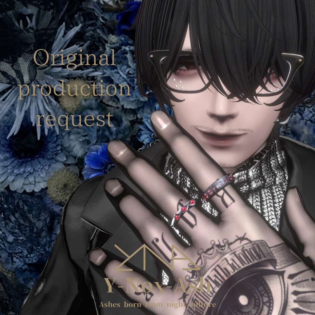 ✜VRC想定✜　オリジナルリング受注制作【VRChat】