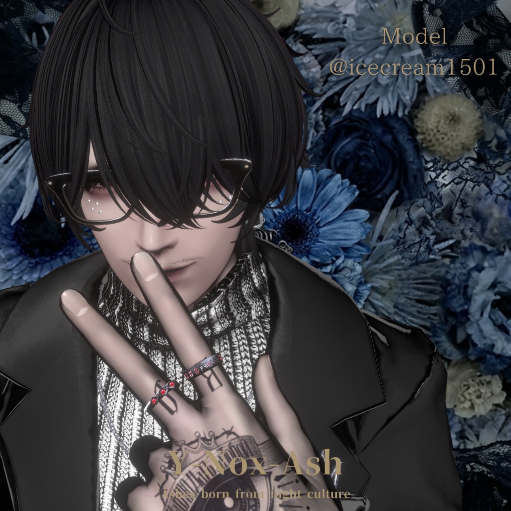 ✜VRC想定✜ オリジナルリング受注制作【VRChat】